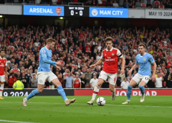 Arsenal announce Odegaard start for Manchester City title showdown