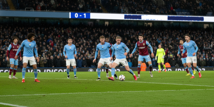 Manchester City seek Premier League top spot at struggling Burnley