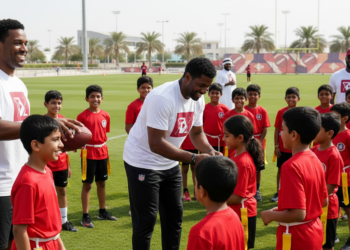 Washington Commanders launch Kullna youth flag football camp in Abu Dhabi