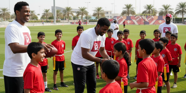 Washington Commanders launch Kullna youth flag football camp in Abu Dhabi