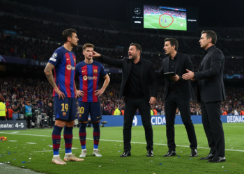 Barcelona lodges second UEFA complaint accusing refereeing errors of costing semi-final place