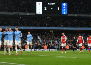 Manchester City set to leapfrog Arsenal as Burnley face relegation