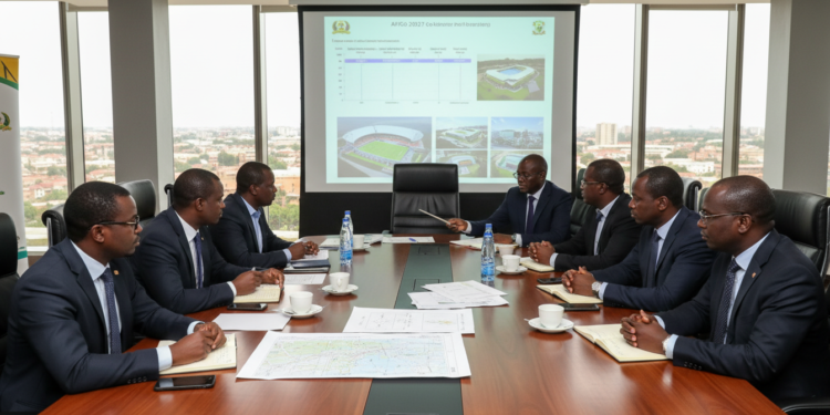 AFCON 2027 co-hosts set delivery roadmap at Kampala technical meeting