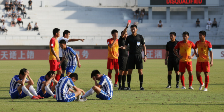 China youth football probe disqualifies teams after six own goals