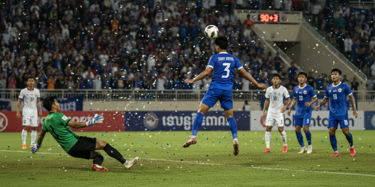 Svay Rieng secures Shopee Cup third place with Saret Krya stoppage-time header