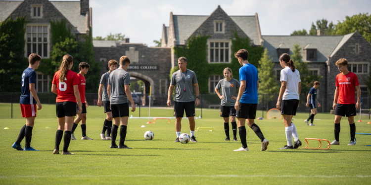Elite 300 Soccer Academy Prepares Future College Soccer Players at Swarthmore Camp