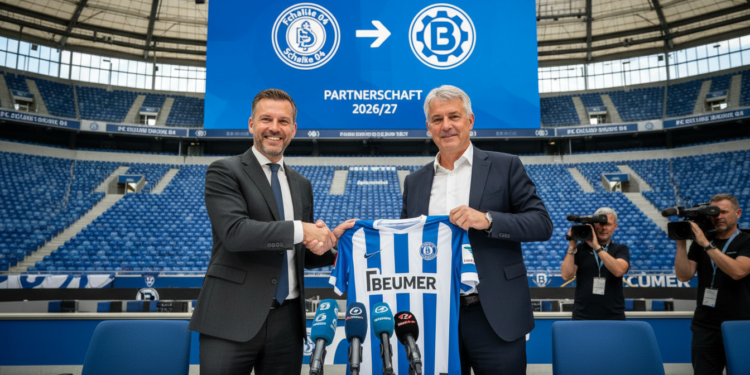 Schalke 04 announces BEUMER Group as shirt sponsor from 2026/27