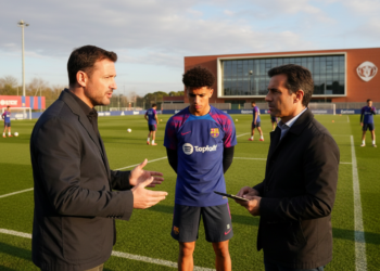 Manchester United approach Barcelona for left-back Alejandro Balde