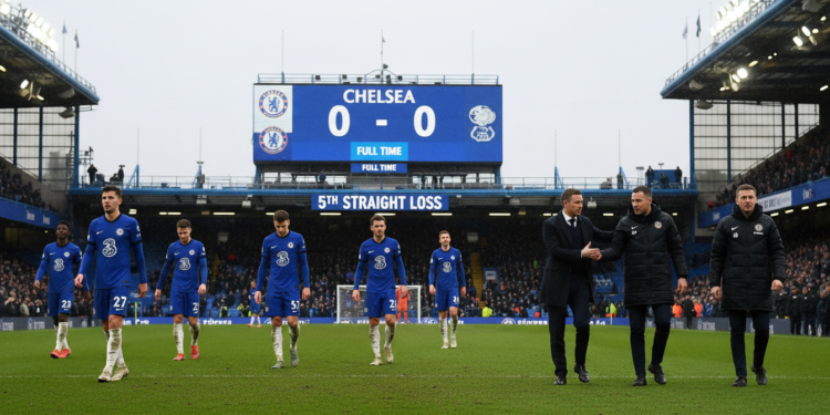 Chelsea suffer fifth successive scoreless league loss since 1912 as Rosenior sacked