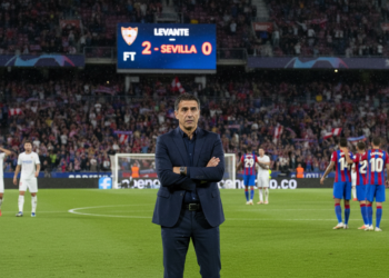 Sevilla coach Luis García Plaza warns of relegation after Levante defeat