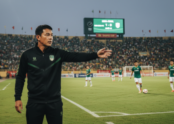 Vu Hong Viet returns to coach Nam Dinh for Shopee Cup semi