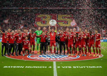 Bayern Munich clinches 35th Bundesliga title with 4-2 win over Stuttgart