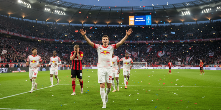 RB Leipzig secures 3-1 victory over Union Berlin and strengthens top-four bid