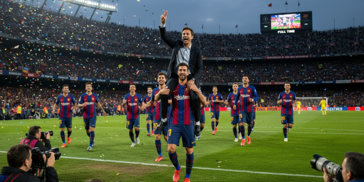 Barcelona move 11 points clear as Flick hails 2-0 win at Getafe