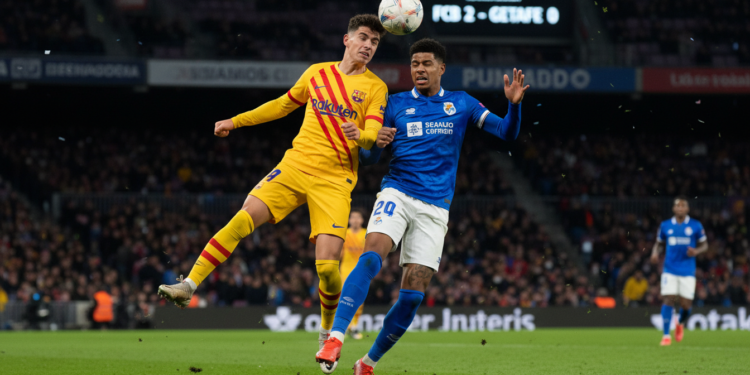 FC Barcelona beat Getafe 2-0 at Coliseum as Fermín and Rashford shine