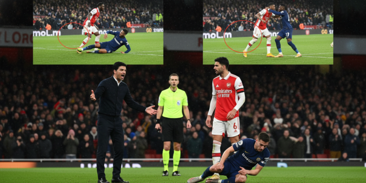 Arsenal boss Arteta accuses referees after two clear missed red cards