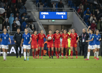 China U16 women secure 2-1 Montaigu win as France walk off