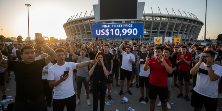 FIFA raises World Cup final ticket price to US$10,990 during glitch-hit reopening