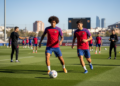 Barcelona eye La Liga title as Raphinha and Bernal return to training