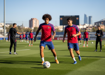 Barcelona eye La Liga title as Raphinha and Bernal return to training