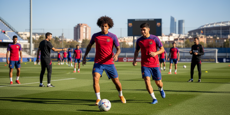Barcelona eye La Liga title as Raphinha and Bernal return to training