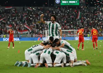 Iraq secures World Cup return after dramatic play-off win over Bolivia