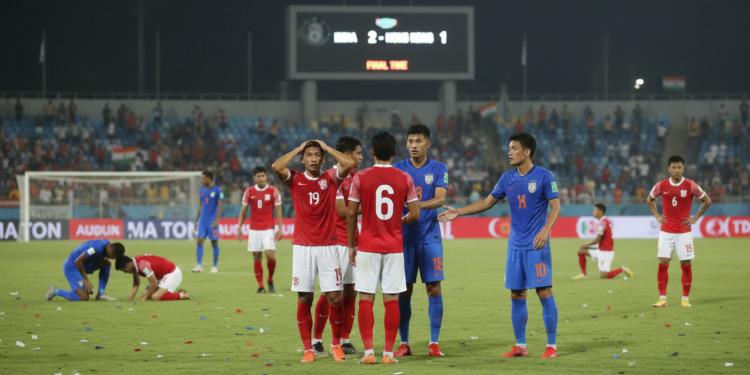 Hong Kong finish AFC Asian Cup qualifying with 2-1 loss to India