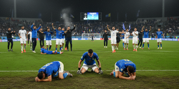 Italy miss World Cup as Bosnia beat Azzurri on penalties in Zenica