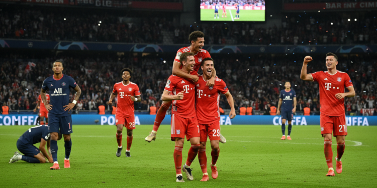 Bayern Munich reaffirms narrow edge over PSG after 2-1 win in Paris