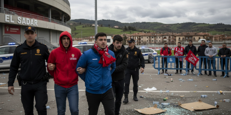 Osasuna ultras arrested in Navarra after El Sadar clashes following Real Madrid match