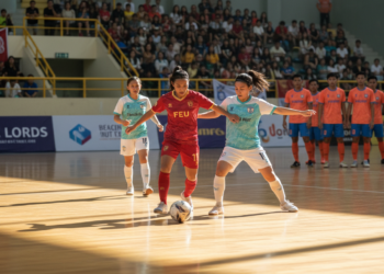 PFF Futsaliga MD6: FEU, Beach Hut lead women, ADC Lords top men