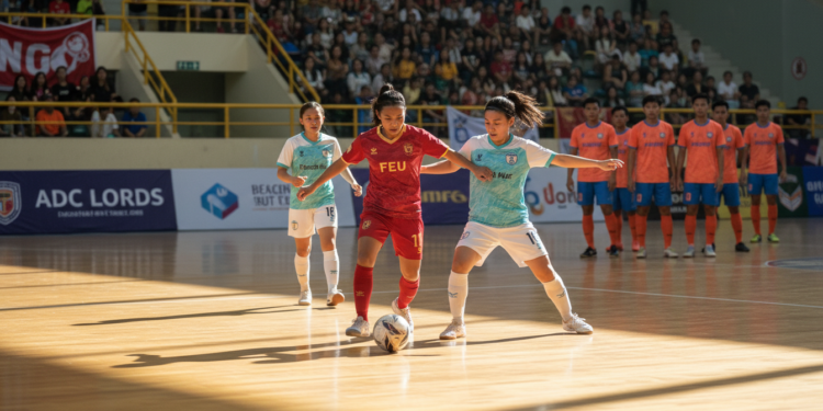 PFF Futsaliga MD6: FEU, Beach Hut lead women, ADC Lords top men