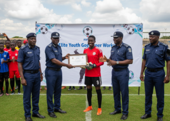Gambia Police Force commends Aminata Gaye after FIFA Elite Youth Goalkeeper Workshop