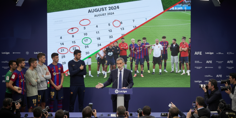 LaLiga announces divided opening weekend amid World Cup and AFE pushback