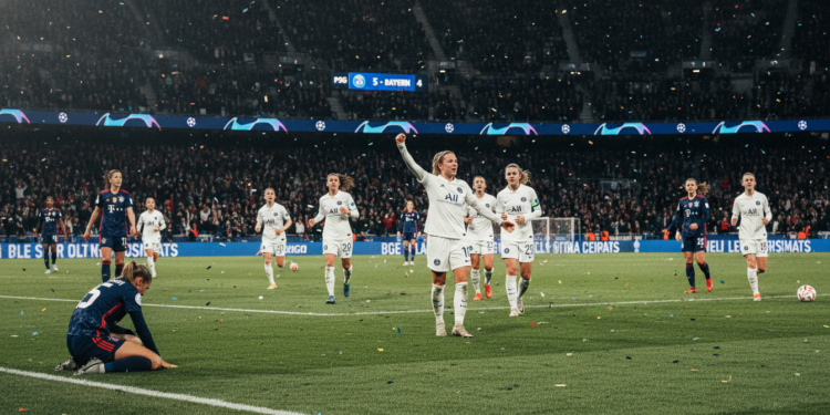 PSG edge Bayern in nine-goal Champions League semi classic