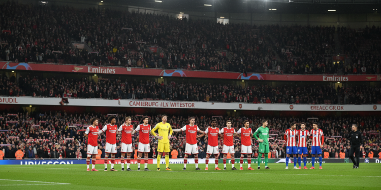 Arsenal name expected XI for Atletico Champions League semi-final first leg