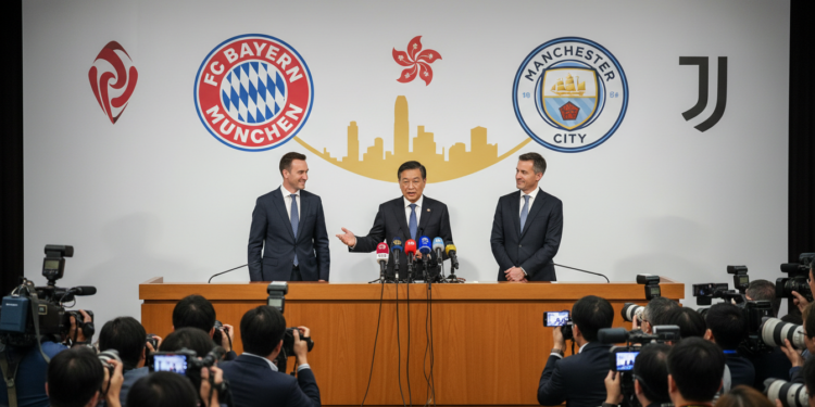 HKFA to announce Bayern, Manchester City and Juventus for Hong Kong friendlies