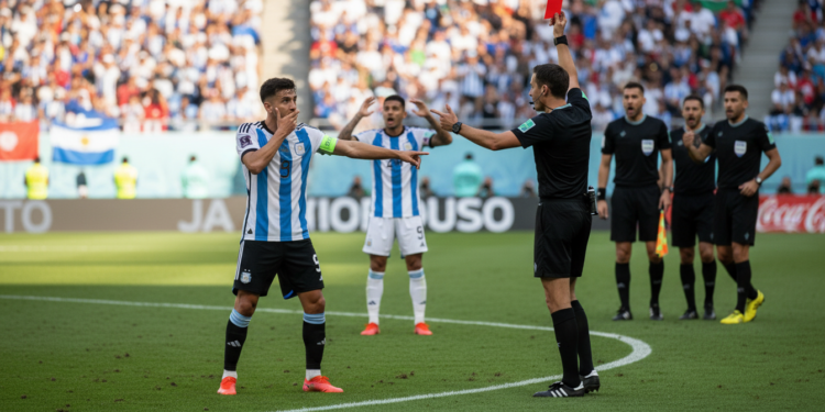 Ifab announces red-card sanctions for mouth-covering and leaving pitch at World Cup
