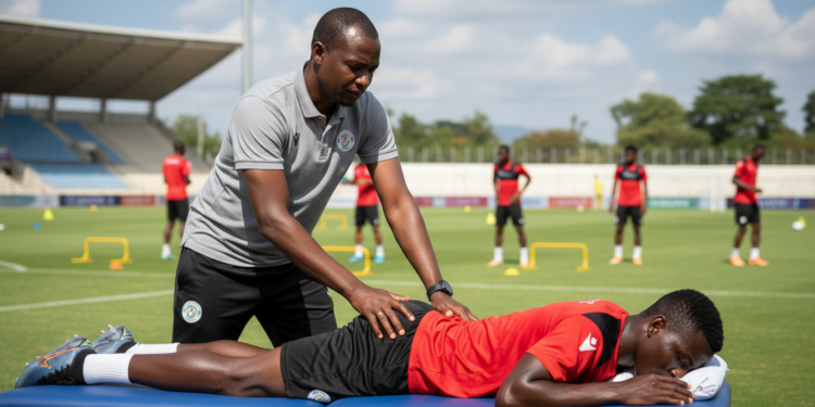 Rwanda national team physiotherapist Patrick Rutamu reveals unseen work keeping players fit