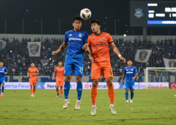 Persib Bandung, Borneo FC locked on 69 points with four matches remaining