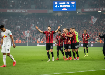 Bayer Leverkusen rout RB Leipzig as Patrik Schick hat-trick seals 4-1 win
