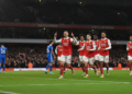 Arsenal push six points clear in Premier League as Gyokeres nets twice