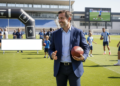 Luis Milla attends NFL Spain event and backs Getafe's push for Europe