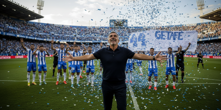Getafe coach Bordalás hails historic LaLiga season after reaching 44 points