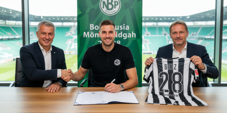 Daniel Batz signs with Borussia Mönchengladbach until 2028