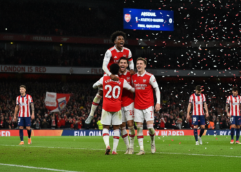 Arsenal books Champions League final spot after 1-0 win over Atletico Madrid