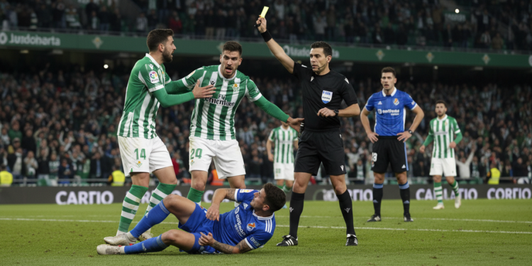 Betis-Real Oviedo: CTA finds VAR should have recommended red card