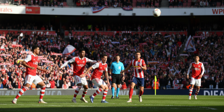 Arsenal's high press forces Atletico Madrid into long balls, analysts explain