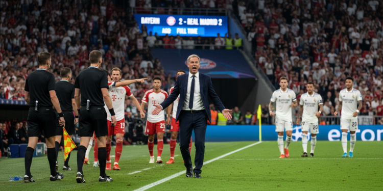 Bayern Munich accuses referee after controversial handball decision ends Champions League run