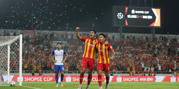 Selangor FC secure 2-1 first-leg lead over Nam Định in Shopee Cup